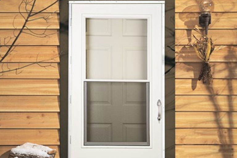 What are some retailers that offer Larson screen door parts?